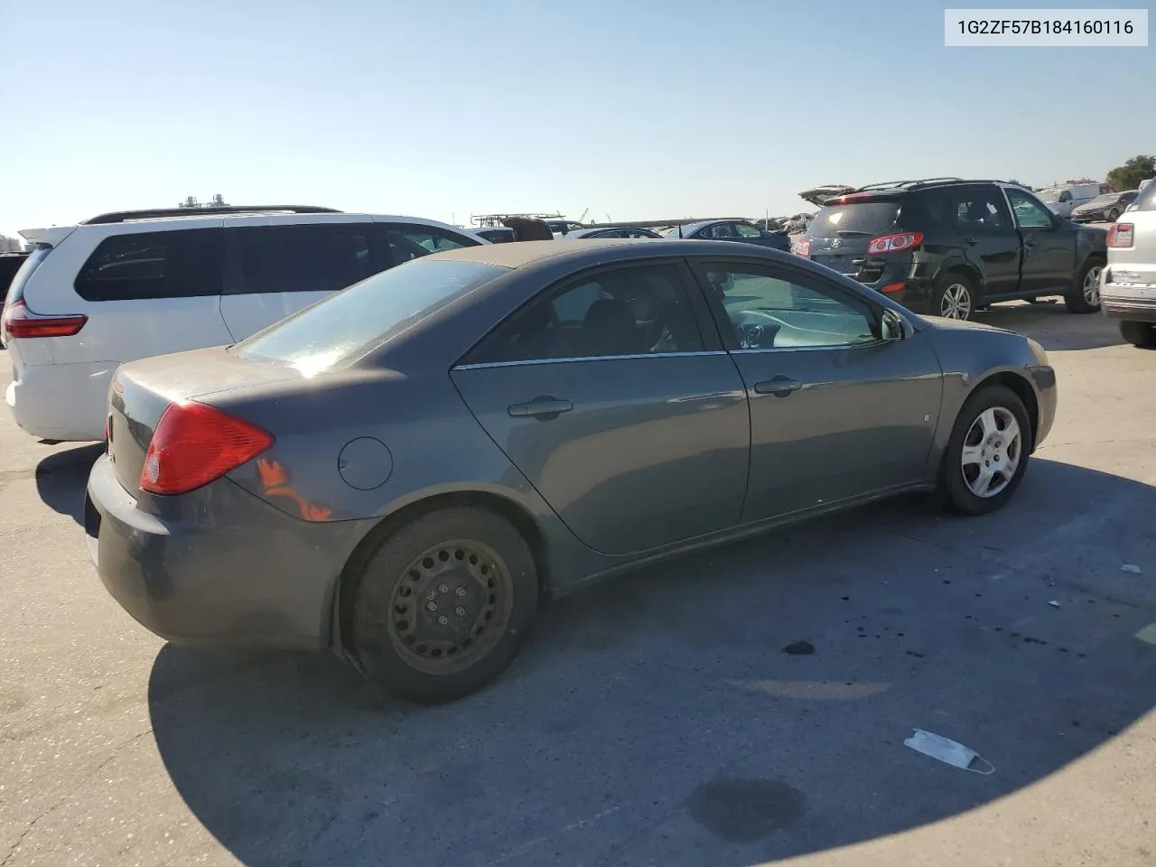 2008 Pontiac G6 Value Leader VIN: 1G2ZF57B184160116 Lot: 73470844