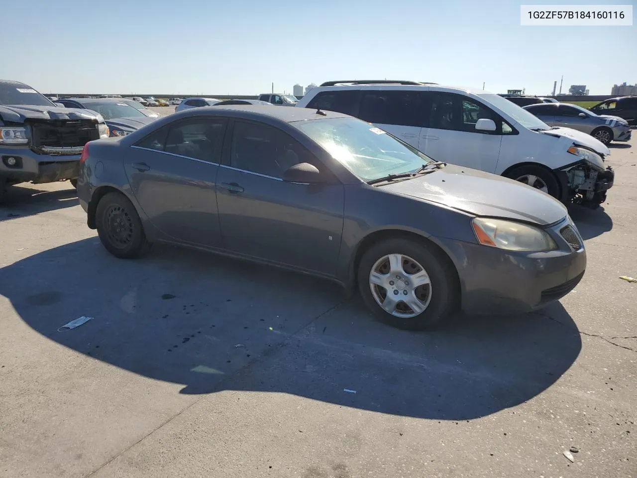 2008 Pontiac G6 Value Leader VIN: 1G2ZF57B184160116 Lot: 73470844