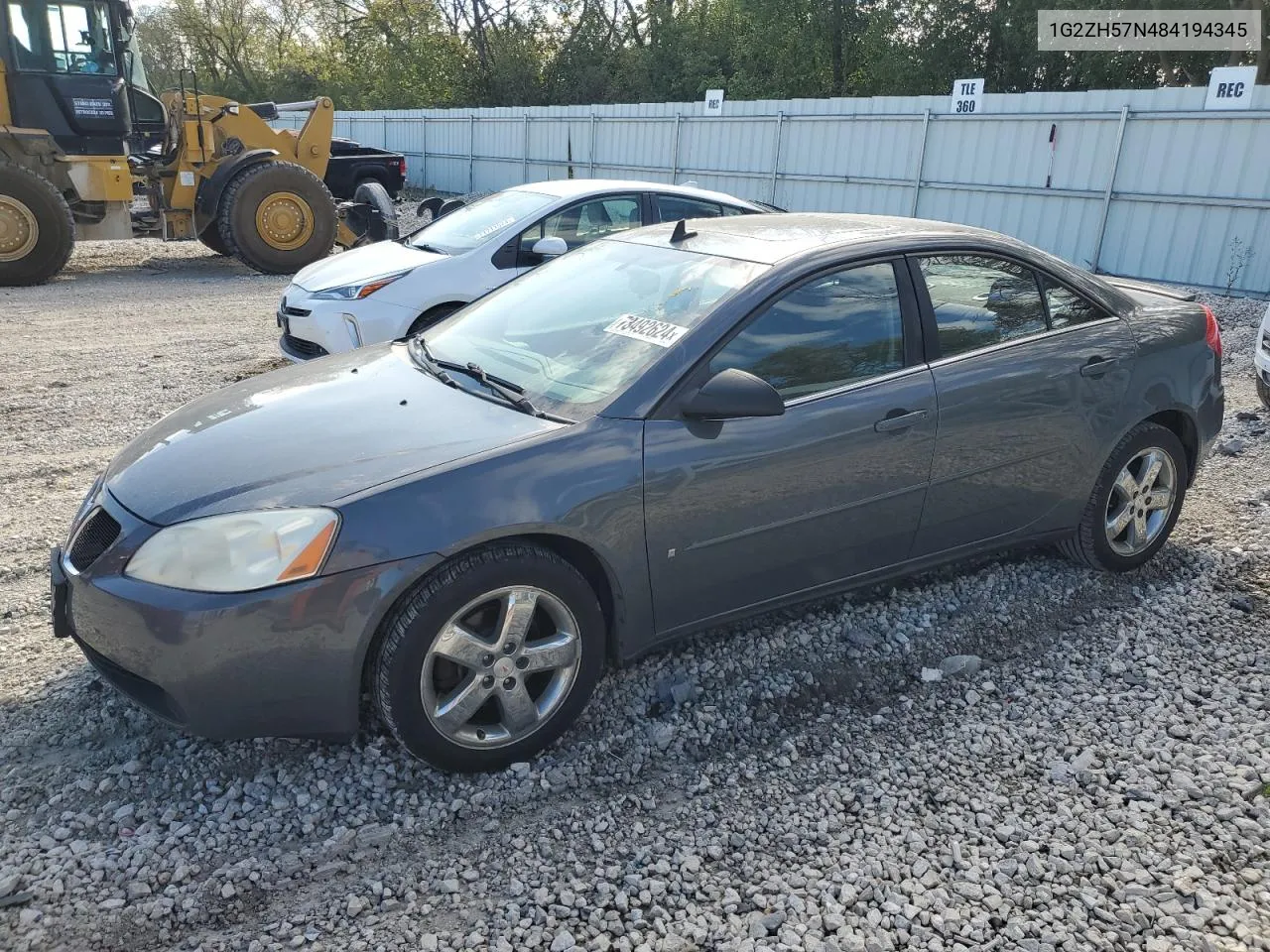 2008 Pontiac G6 Gt VIN: 1G2ZH57N484194345 Lot: 73492624