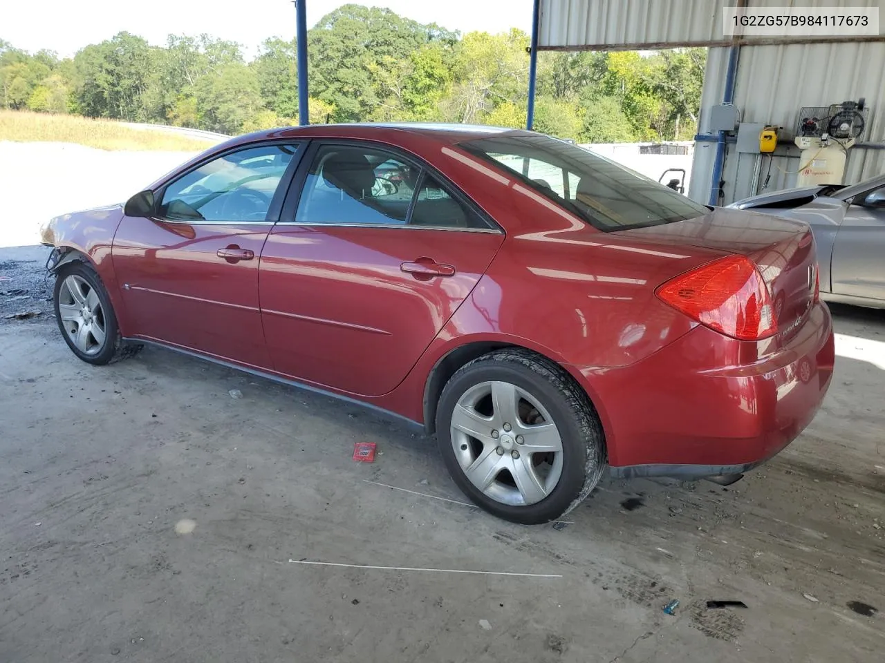 2008 Pontiac G6 Base VIN: 1G2ZG57B984117673 Lot: 73523524