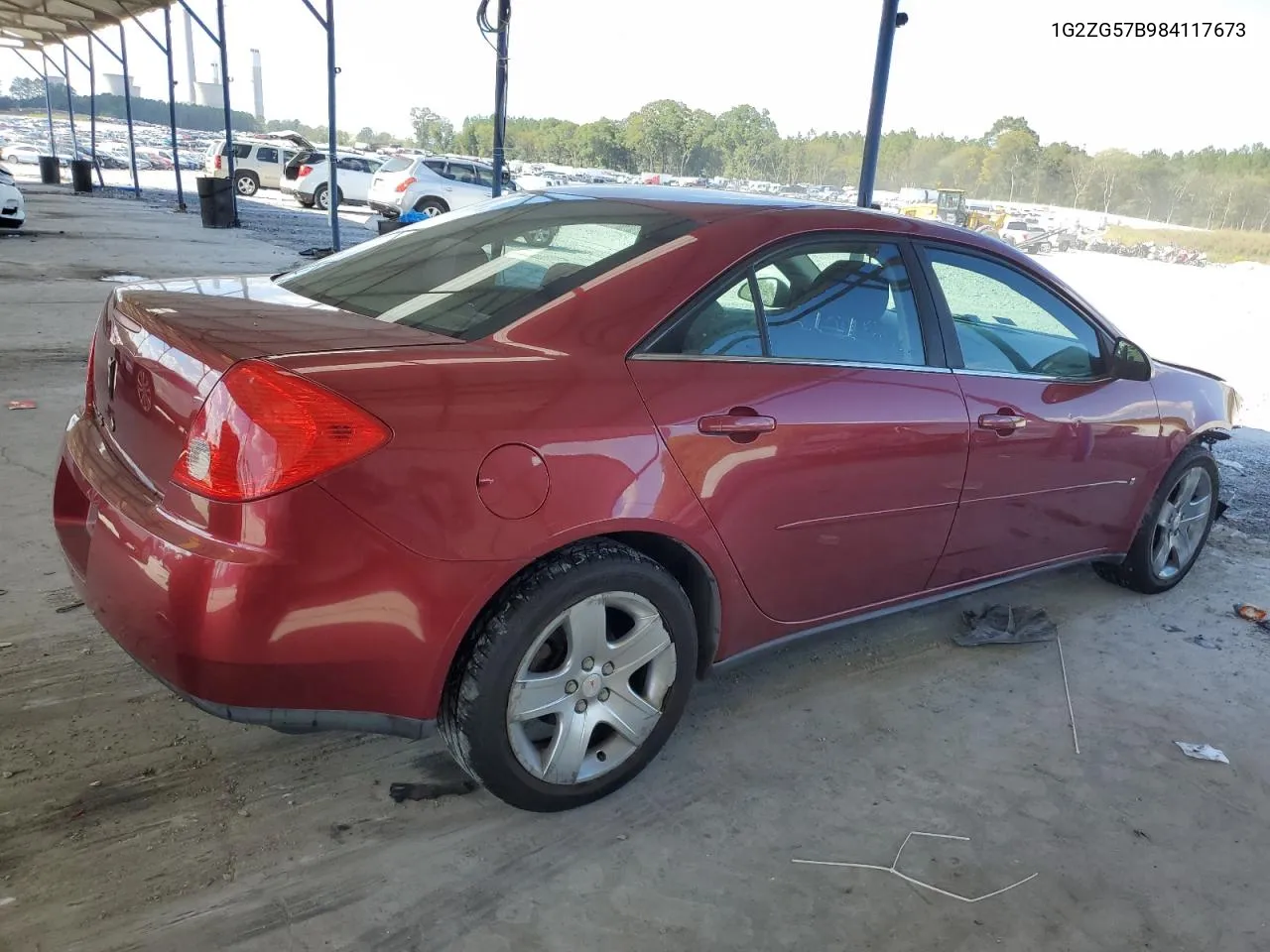 2008 Pontiac G6 Base VIN: 1G2ZG57B984117673 Lot: 73523524