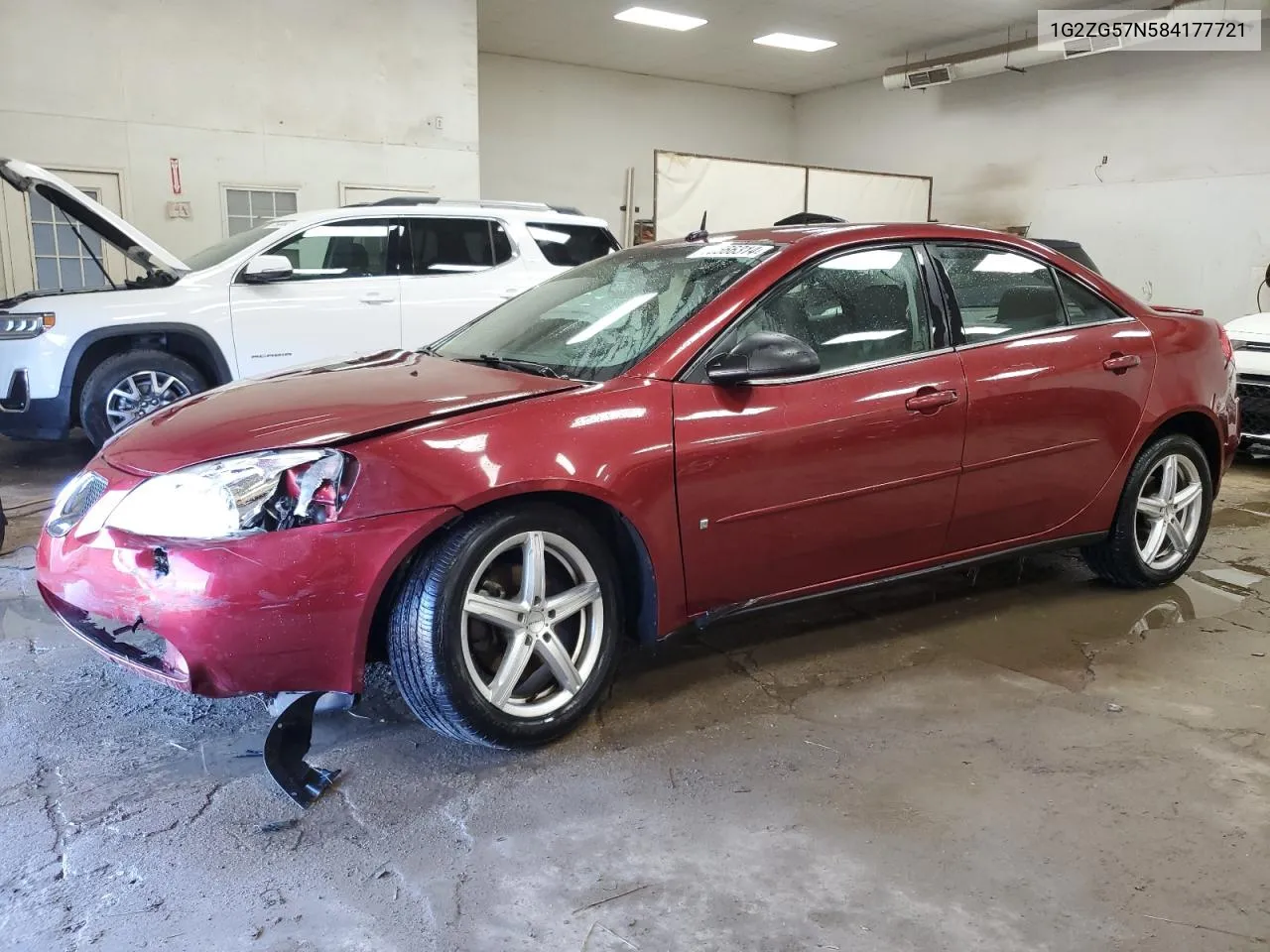 2008 Pontiac G6 Base VIN: 1G2ZG57N584177721 Lot: 73566314