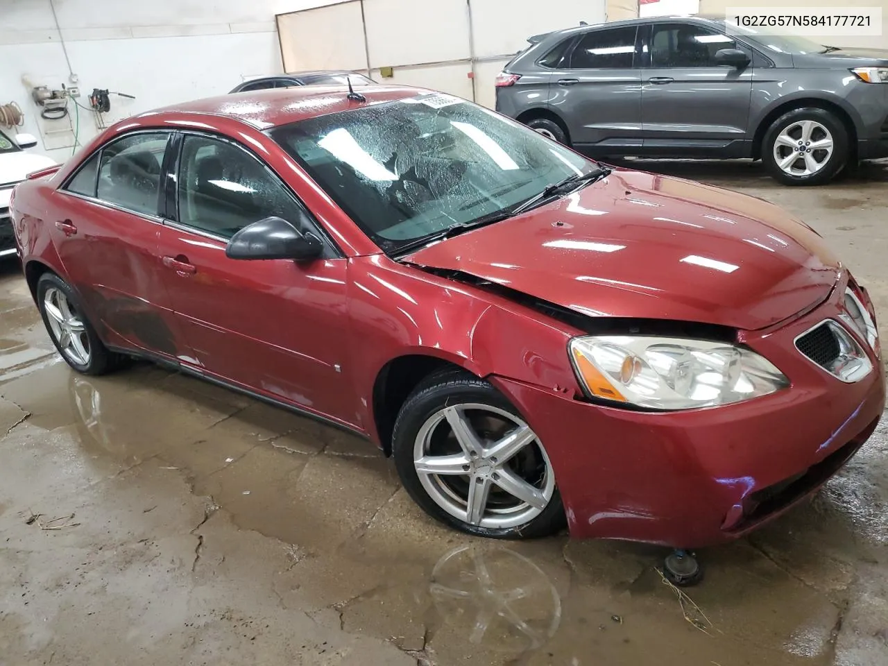 2008 Pontiac G6 Base VIN: 1G2ZG57N584177721 Lot: 73566314