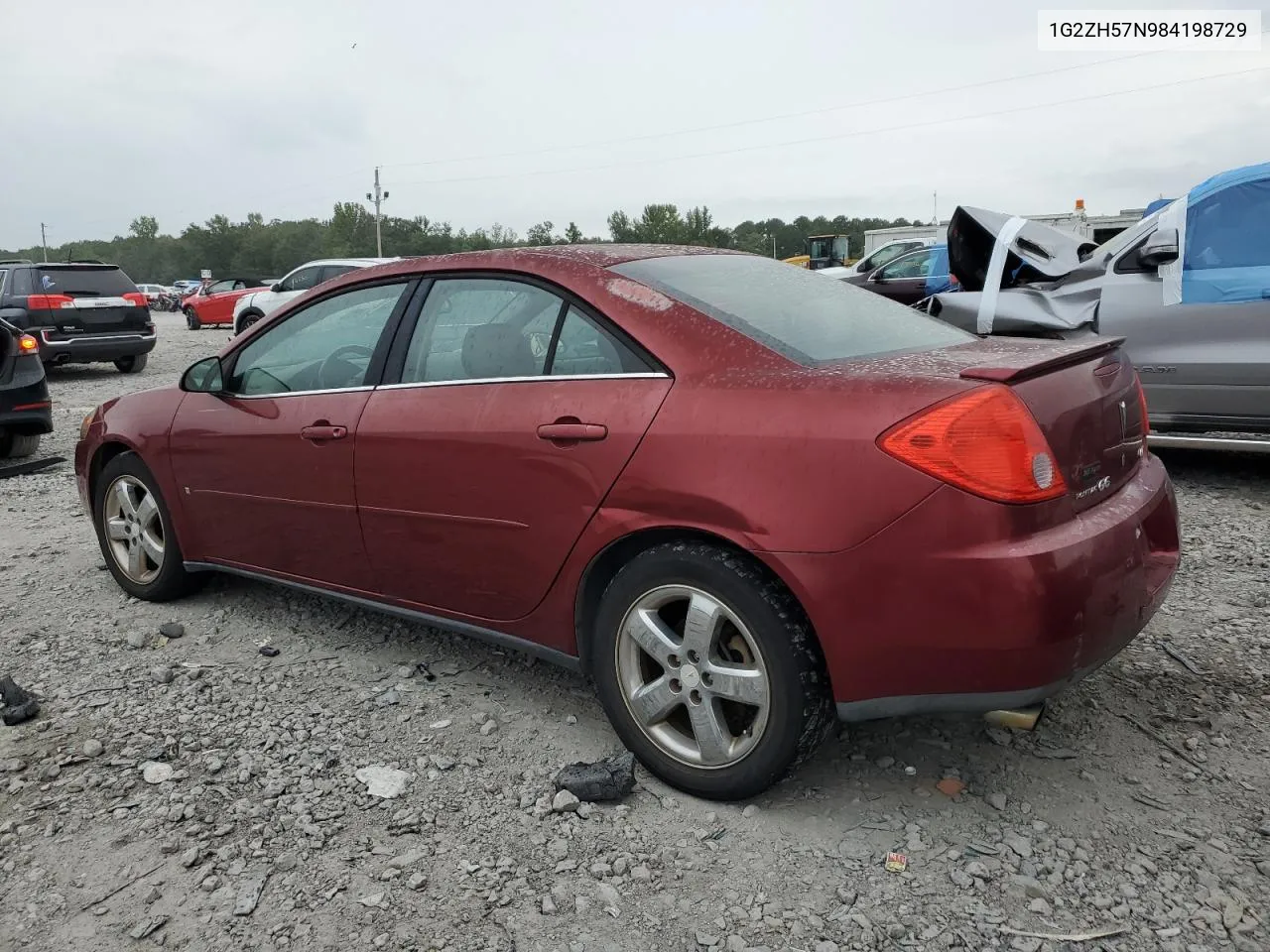 2008 Pontiac G6 Gt VIN: 1G2ZH57N984198729 Lot: 73965254