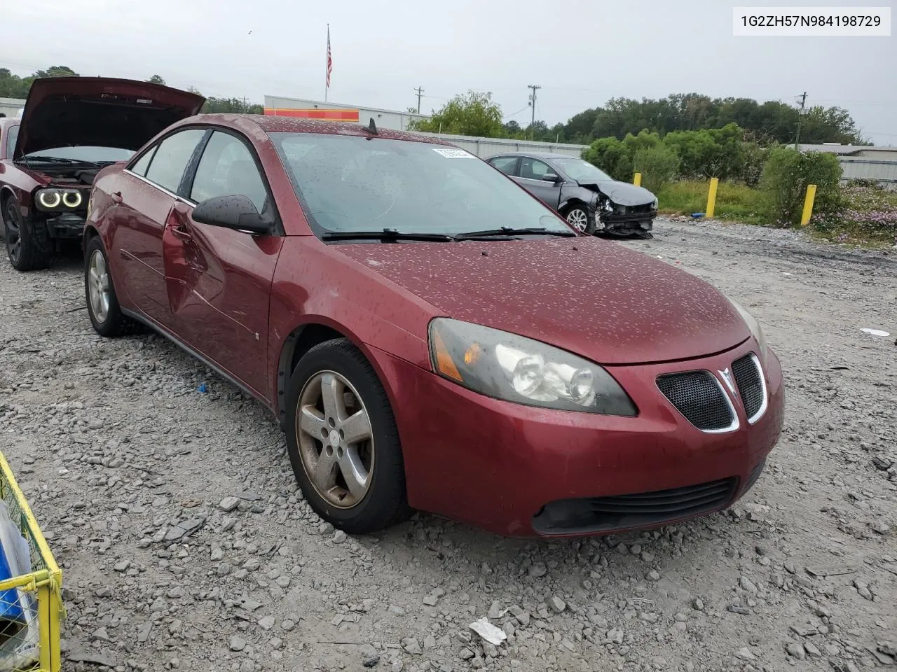 2008 Pontiac G6 Gt VIN: 1G2ZH57N984198729 Lot: 73965254