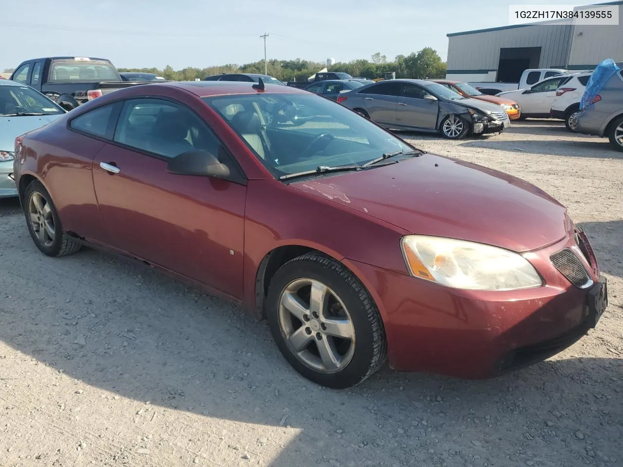 2008 Pontiac G6 Gt VIN: 1G2ZH17N384139555 Lot: 74202914