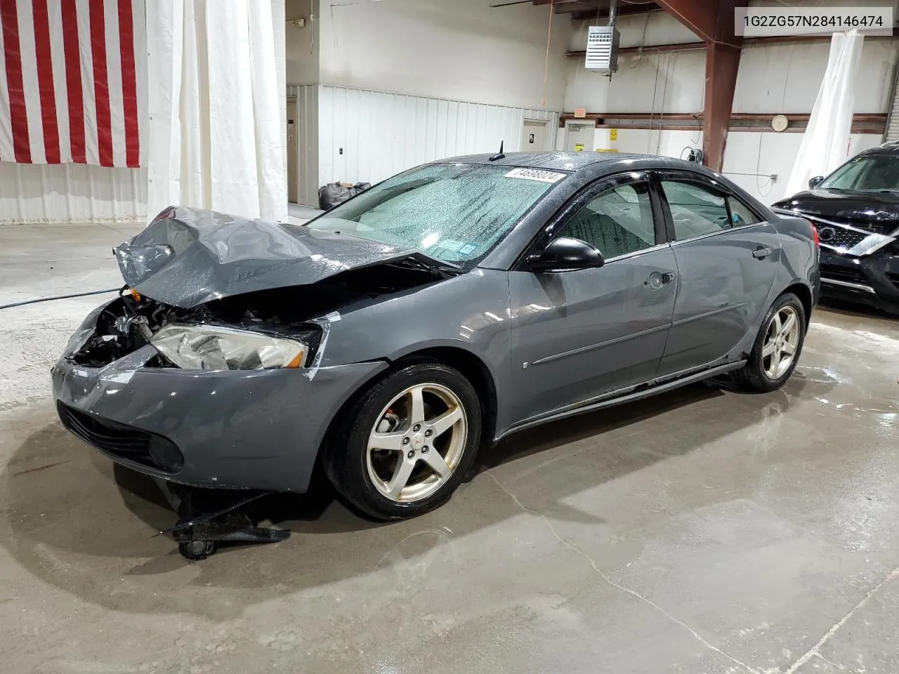 2008 Pontiac G6 Base VIN: 1G2ZG57N284146474 Lot: 74698024