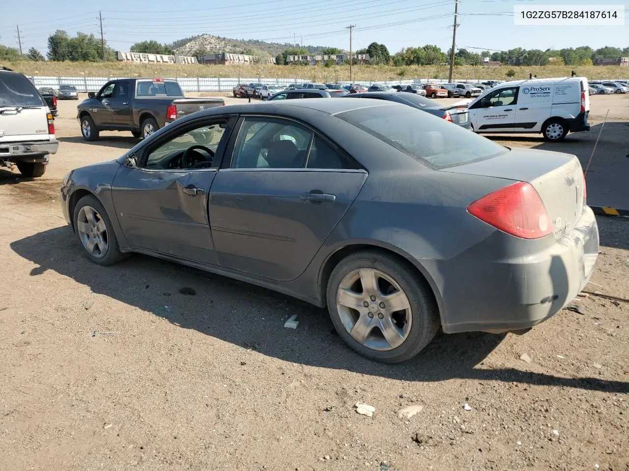 2008 Pontiac G6 Base VIN: 1G2ZG57B284187614 Lot: 74929954