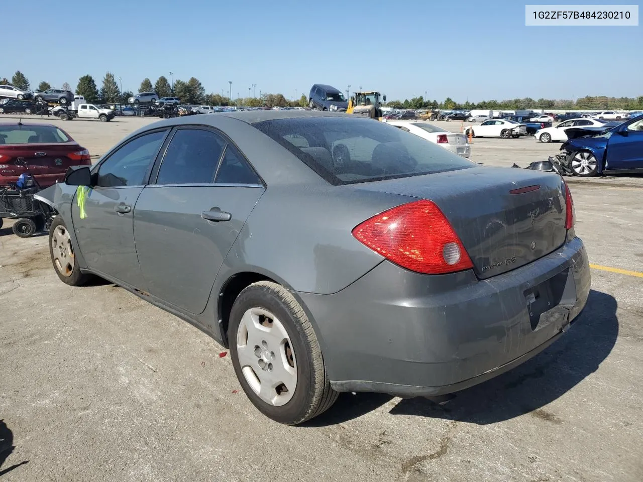 2008 Pontiac G6 Value Leader VIN: 1G2ZF57B484230210 Lot: 74972884