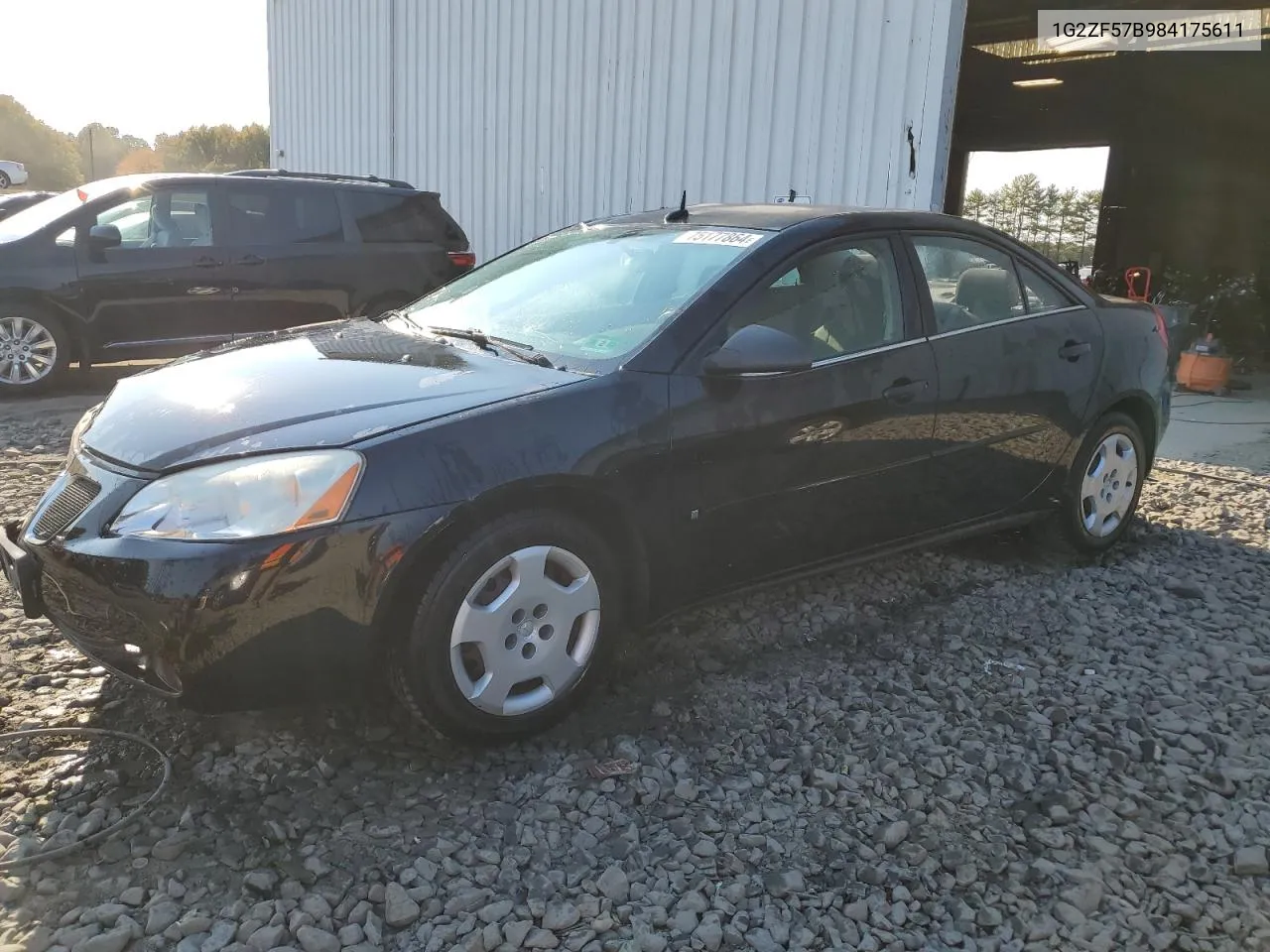 2008 Pontiac G6 Value Leader VIN: 1G2ZF57B984175611 Lot: 75177864