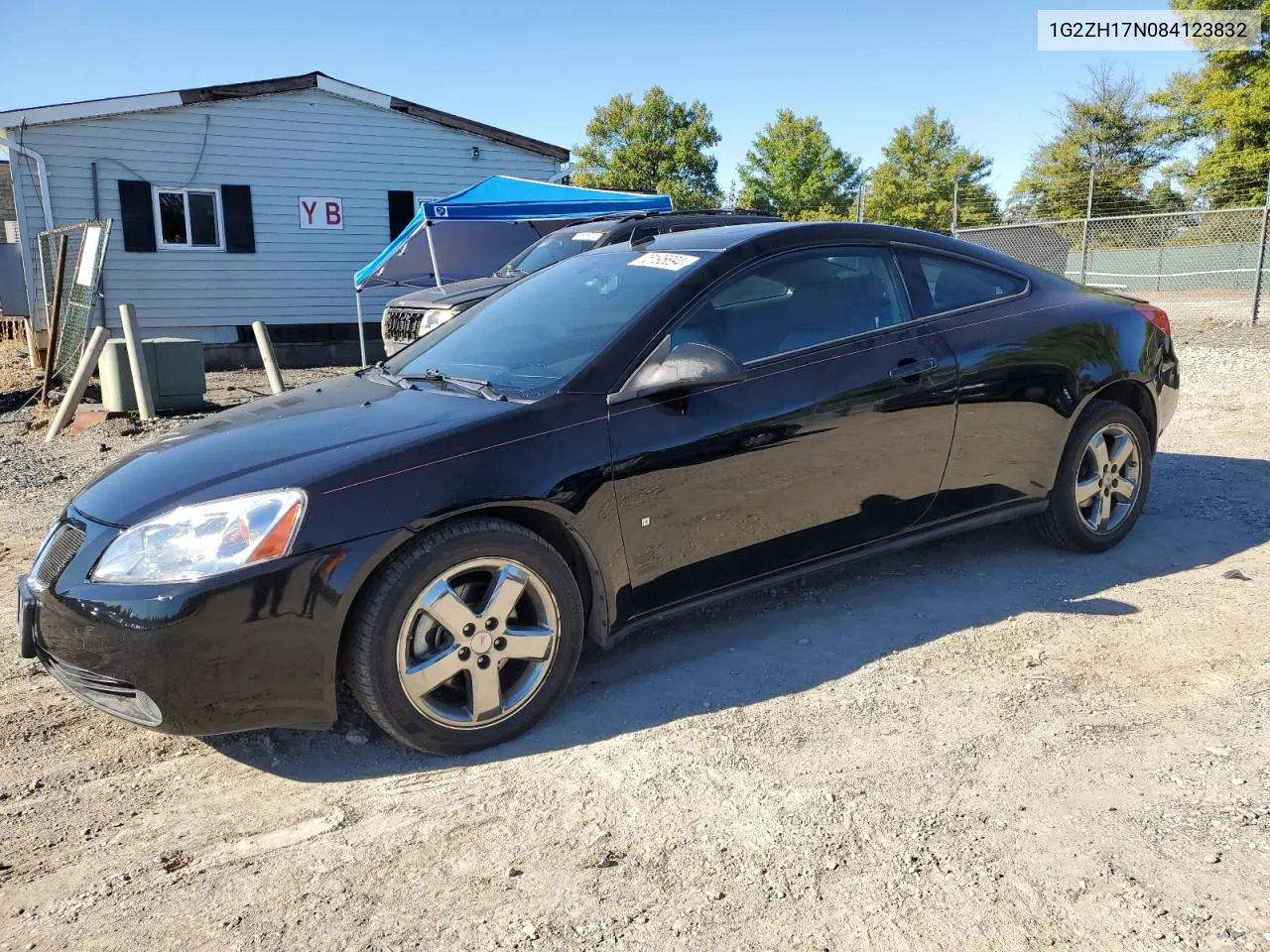 2008 Pontiac G6 Gt VIN: 1G2ZH17N084123832 Lot: 75195694