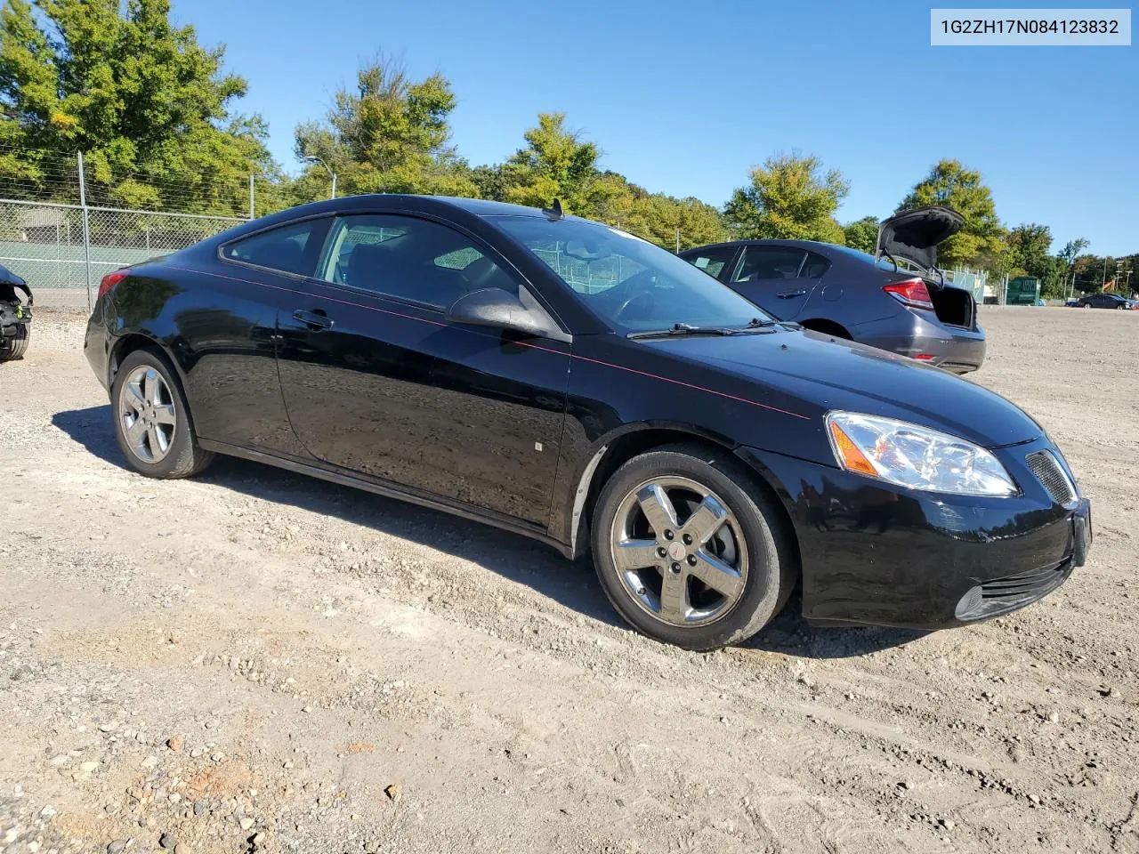 2008 Pontiac G6 Gt VIN: 1G2ZH17N084123832 Lot: 75195694