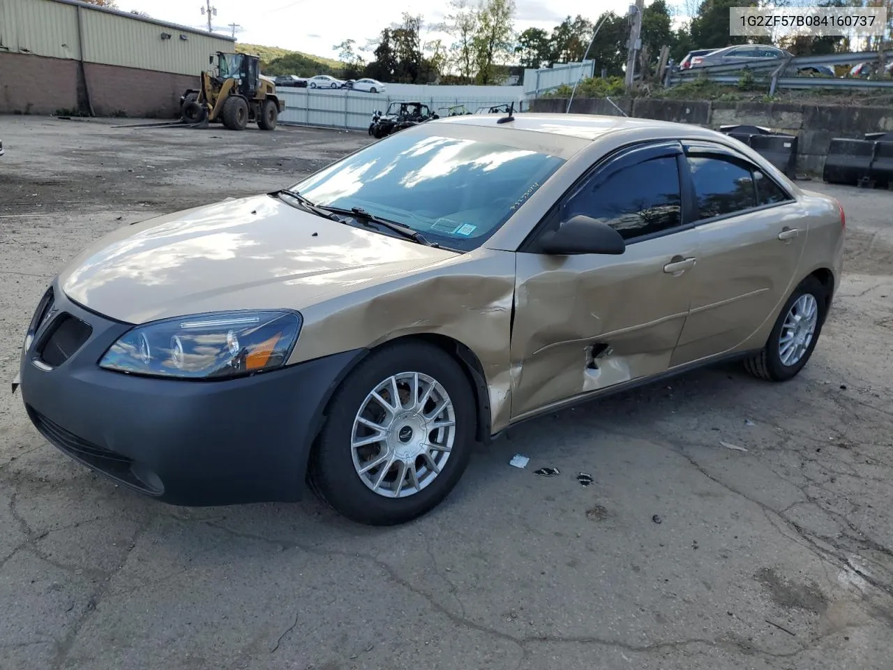 2008 Pontiac G6 Value Leader VIN: 1G2ZF57B084160737 Lot: 75253014