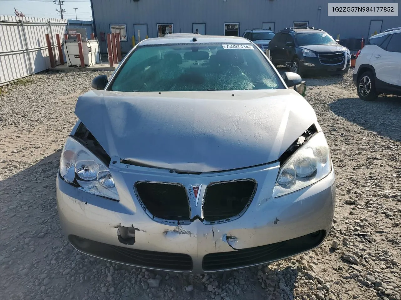 2008 Pontiac G6 Base VIN: 1G2ZG57N984177852 Lot: 75307414