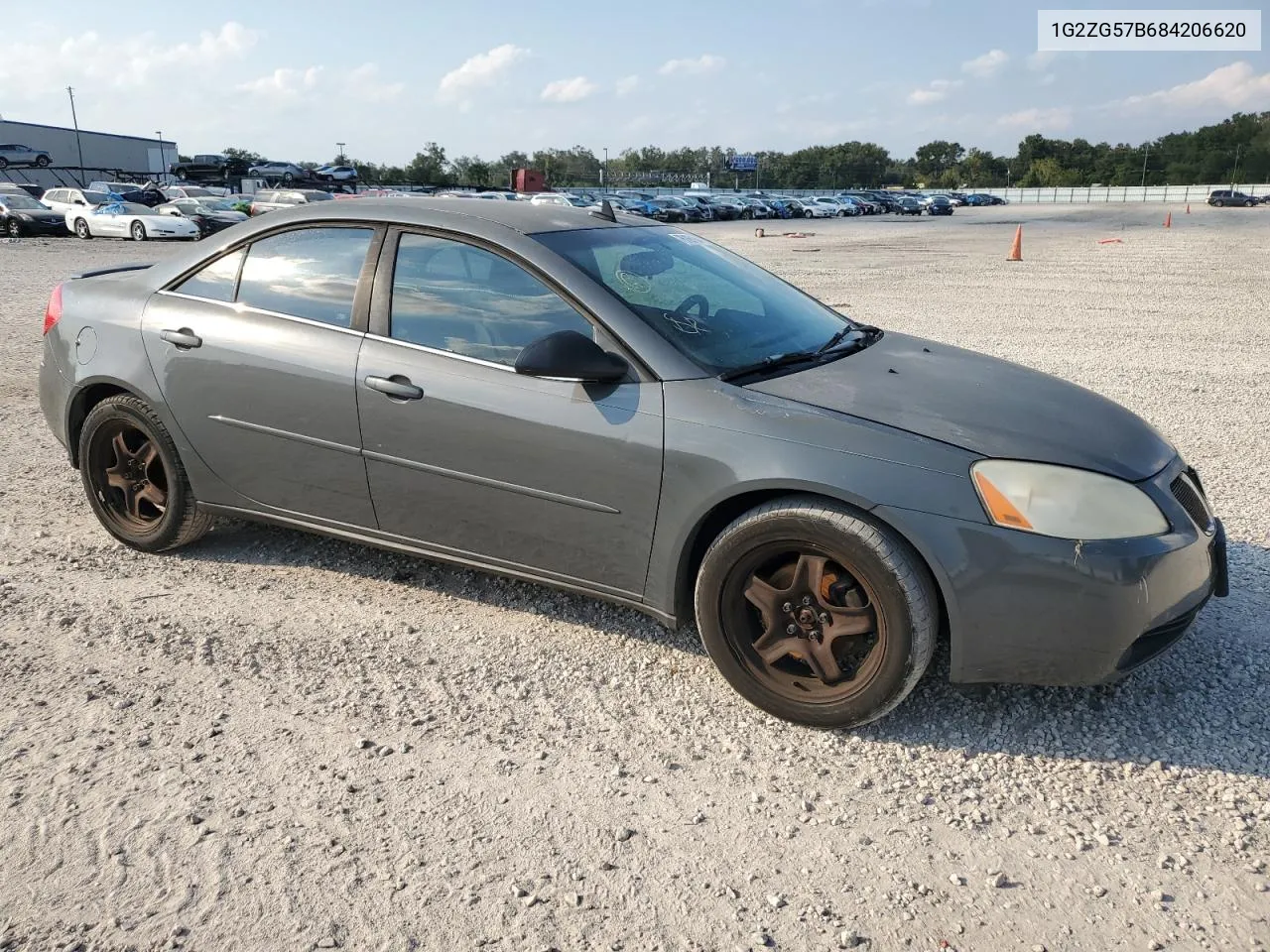 2008 Pontiac G6 Base VIN: 1G2ZG57B684206620 Lot: 76163134