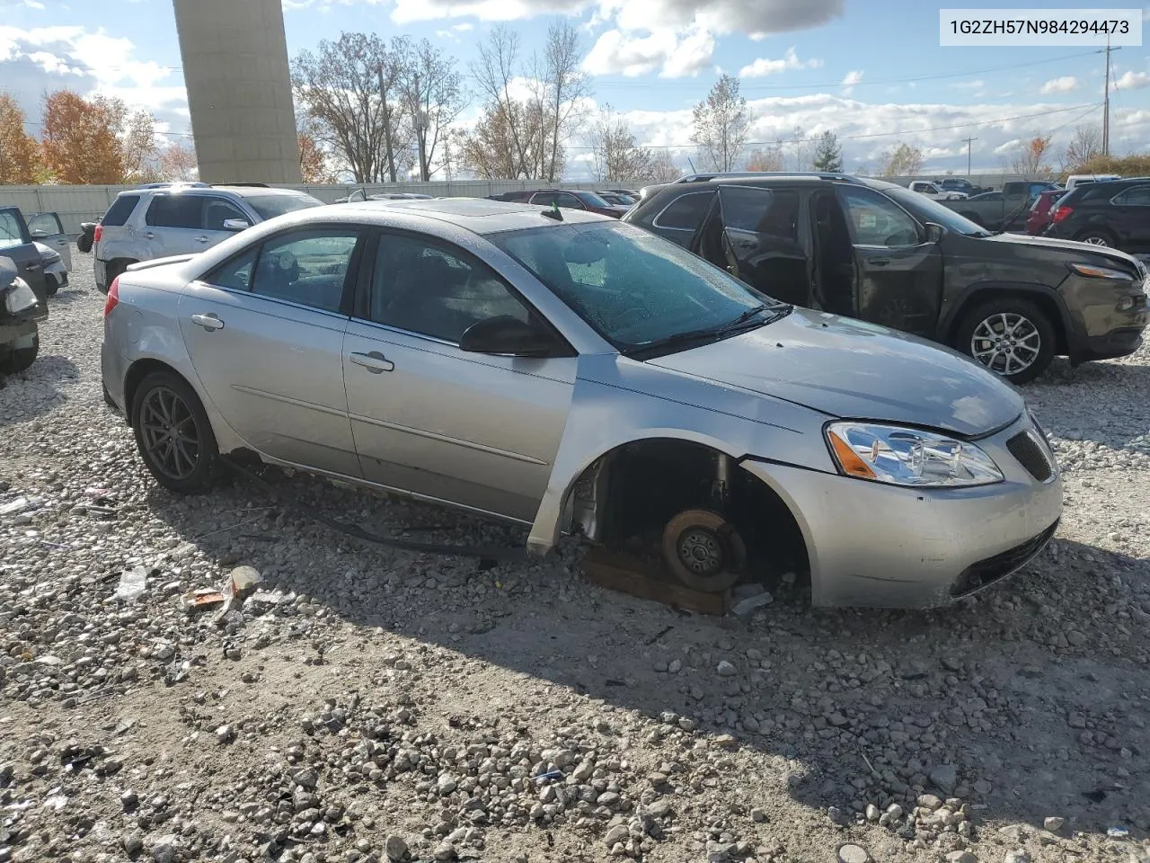 2008 Pontiac G6 Gt VIN: 1G2ZH57N984294473 Lot: 77137614