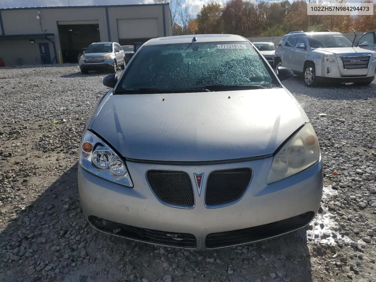 2008 Pontiac G6 Gt VIN: 1G2ZH57N984294473 Lot: 77137614