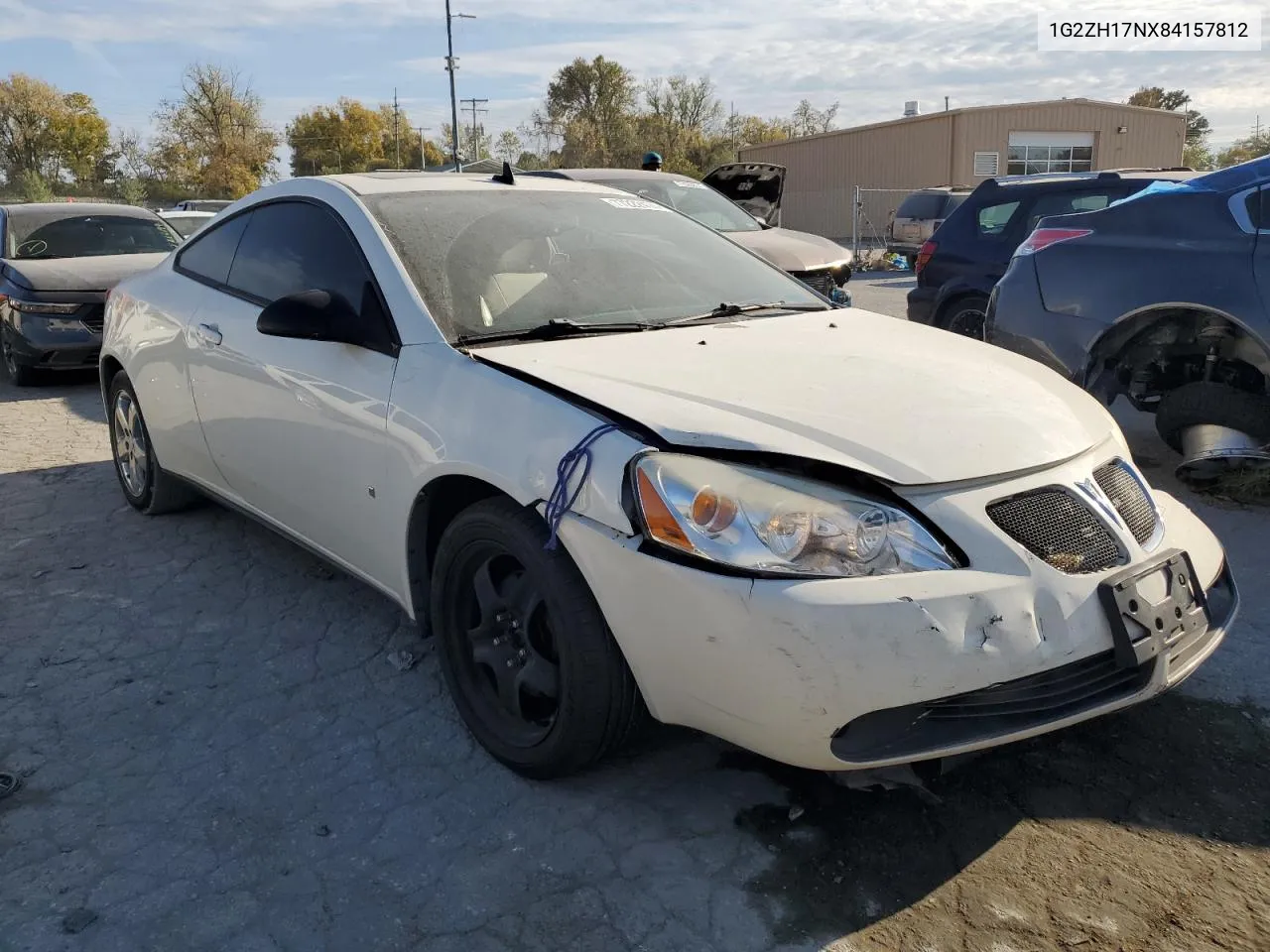 2008 Pontiac G6 Gt VIN: 1G2ZH17NX84157812 Lot: 77222474