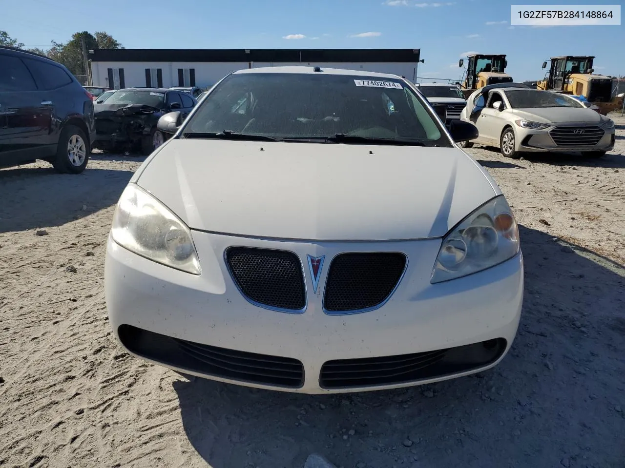 2008 Pontiac G6 Value Leader VIN: 1G2ZF57B284148864 Lot: 77402674