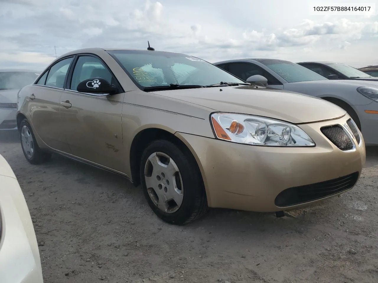 2008 Pontiac G6 Value Leader VIN: 1G2ZF57B884164017 Lot: 77489454