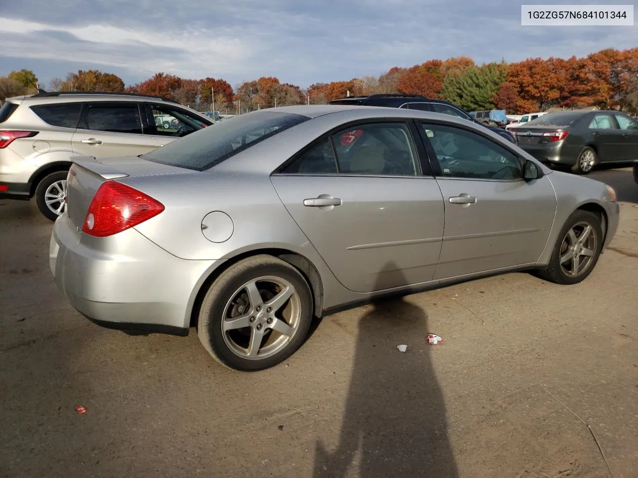 2008 Pontiac G6 Base VIN: 1G2ZG57N684101344 Lot: 77798724