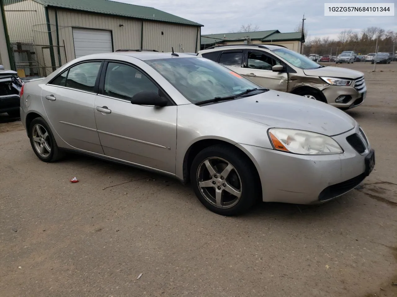 2008 Pontiac G6 Base VIN: 1G2ZG57N684101344 Lot: 77798724