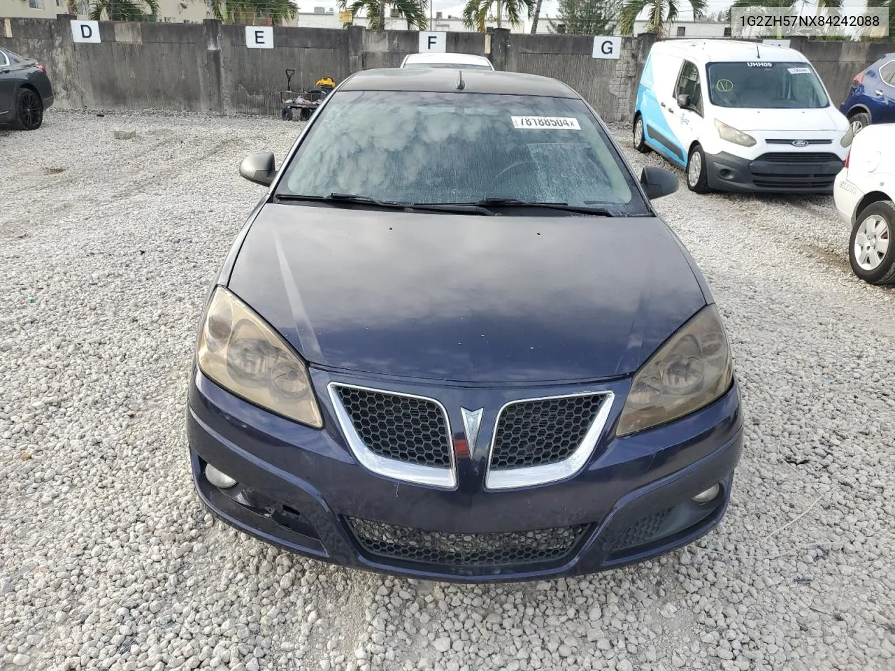 2008 Pontiac G6 Gt VIN: 1G2ZH57NX84242088 Lot: 78188504