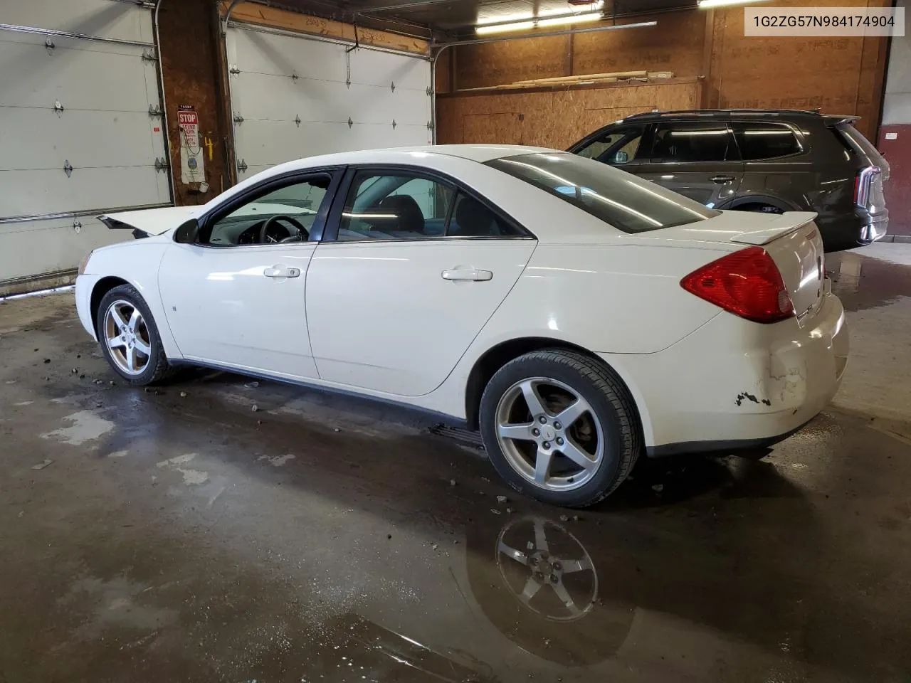 2008 Pontiac G6 Base VIN: 1G2ZG57N984174904 Lot: 78193334