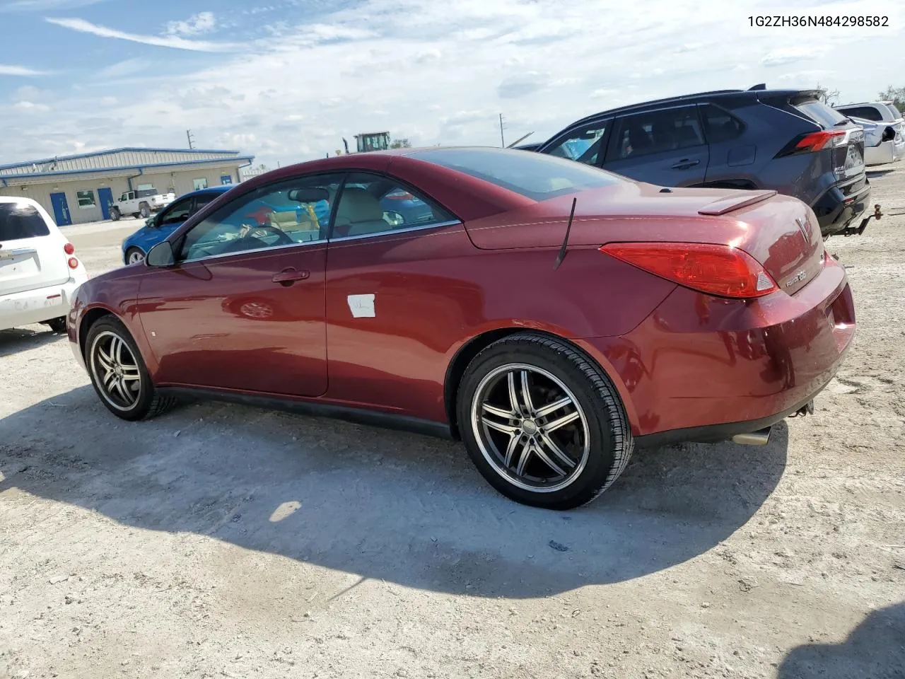 2008 Pontiac G6 Gt VIN: 1G2ZH36N484298582 Lot: 78231754