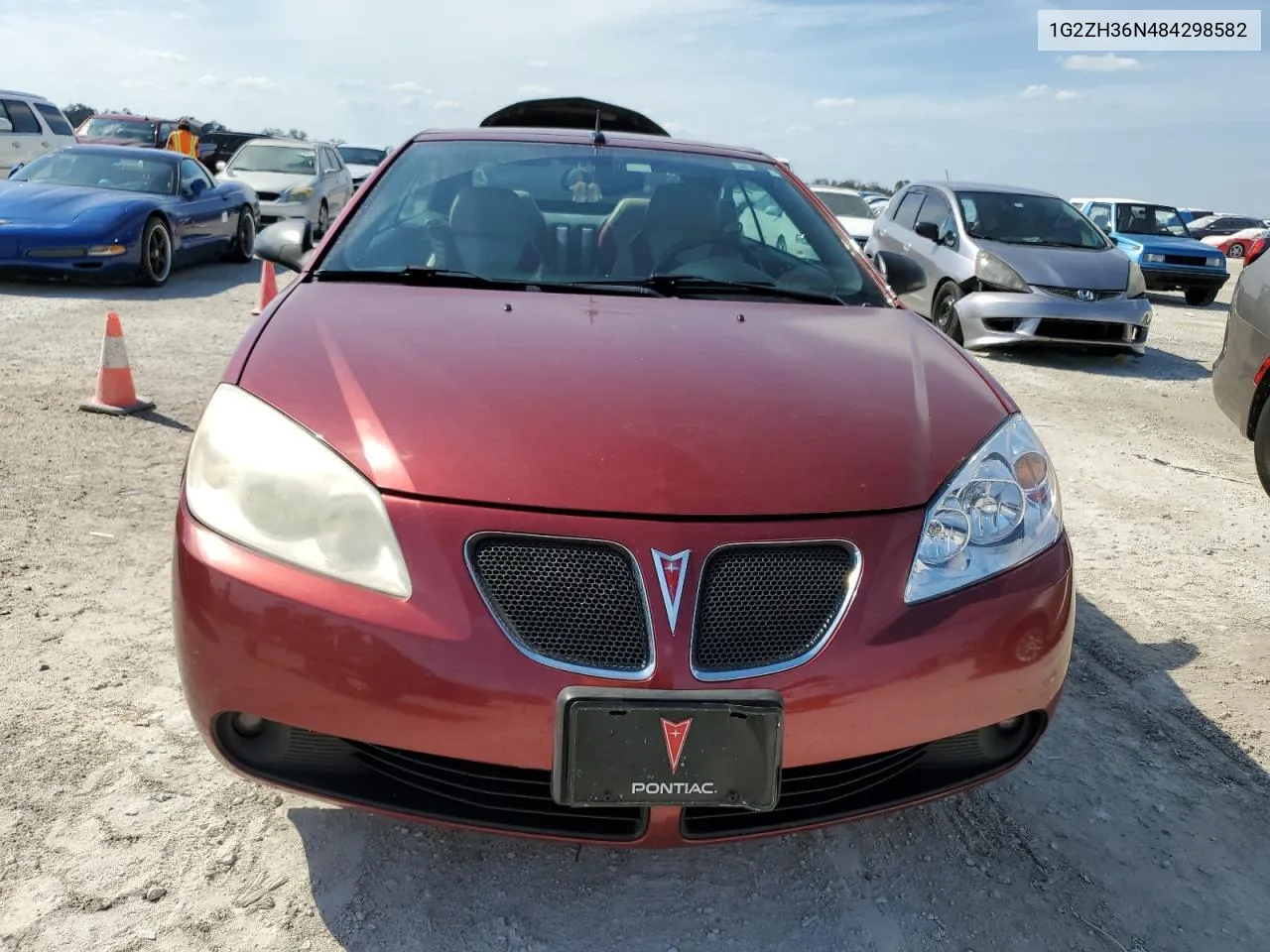 2008 Pontiac G6 Gt VIN: 1G2ZH36N484298582 Lot: 78231754