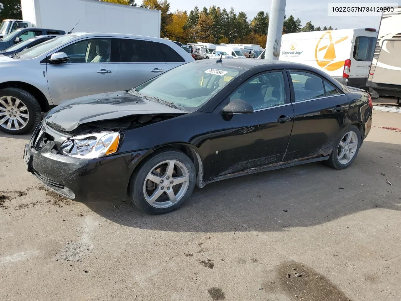 2008 Pontiac G6 Base VIN: 1G2ZG57N784129900 Lot: 78272494