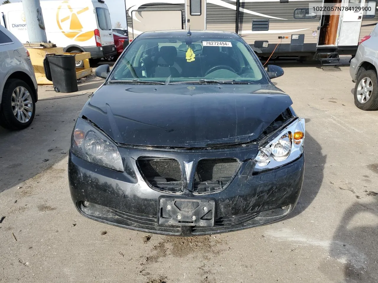 2008 Pontiac G6 Base VIN: 1G2ZG57N784129900 Lot: 78272494