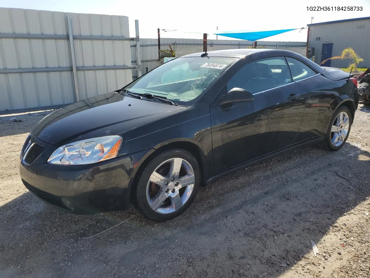 2008 Pontiac G6 Gt VIN: 1G2ZH361184258733 Lot: 78494874