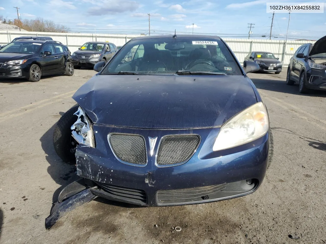 2008 Pontiac G6 Gt VIN: 1G2ZH361X84255832 Lot: 78524434