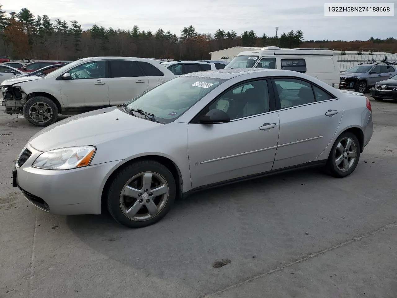 2008 Pontiac G6 Gt VIN: 1G2ZH58N274188668 Lot: 79100454