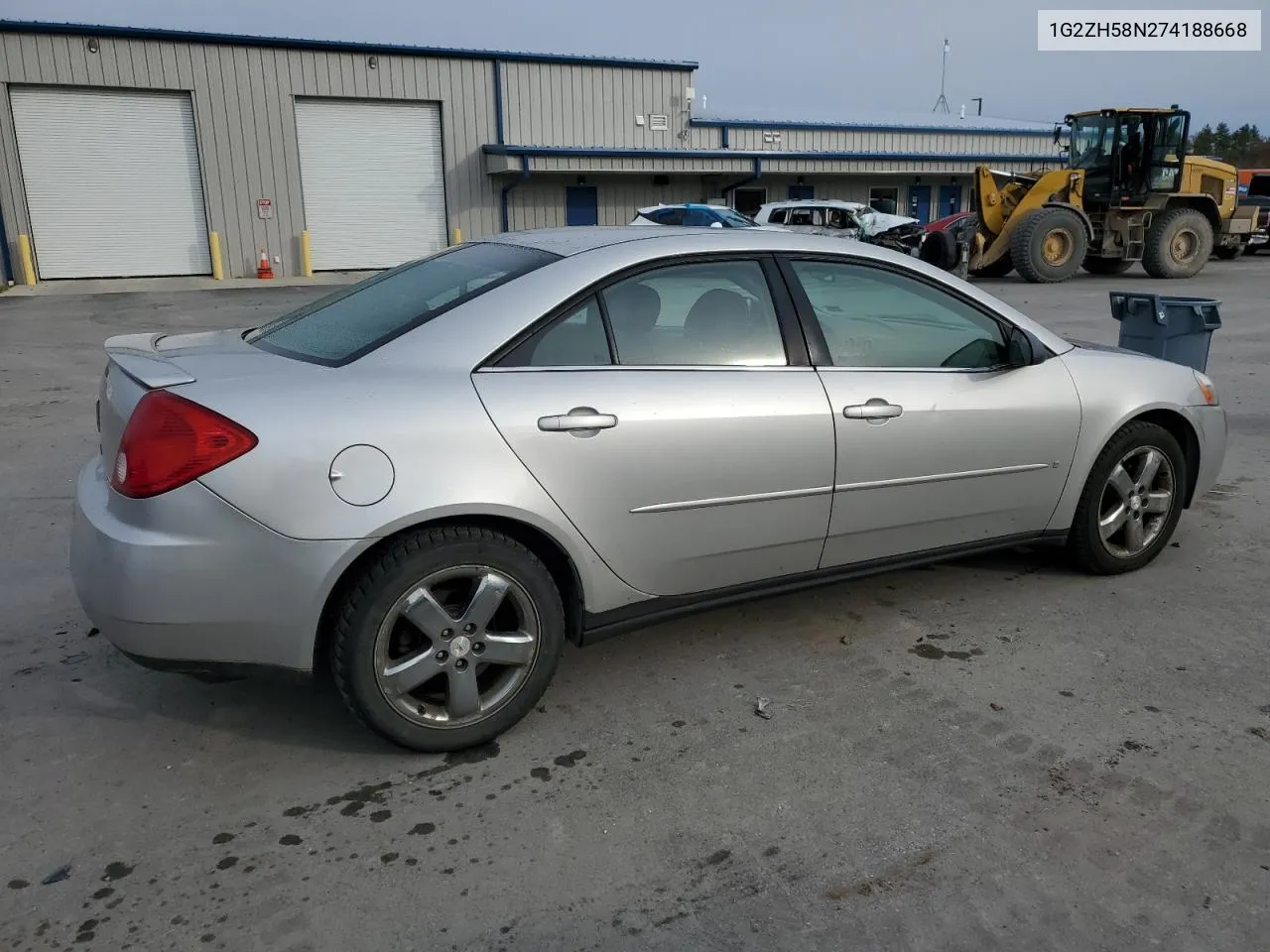 2008 Pontiac G6 Gt VIN: 1G2ZH58N274188668 Lot: 79100454