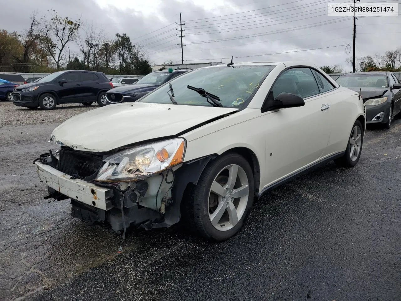 1G2ZH36N884251474 2008 Pontiac G6 Gt