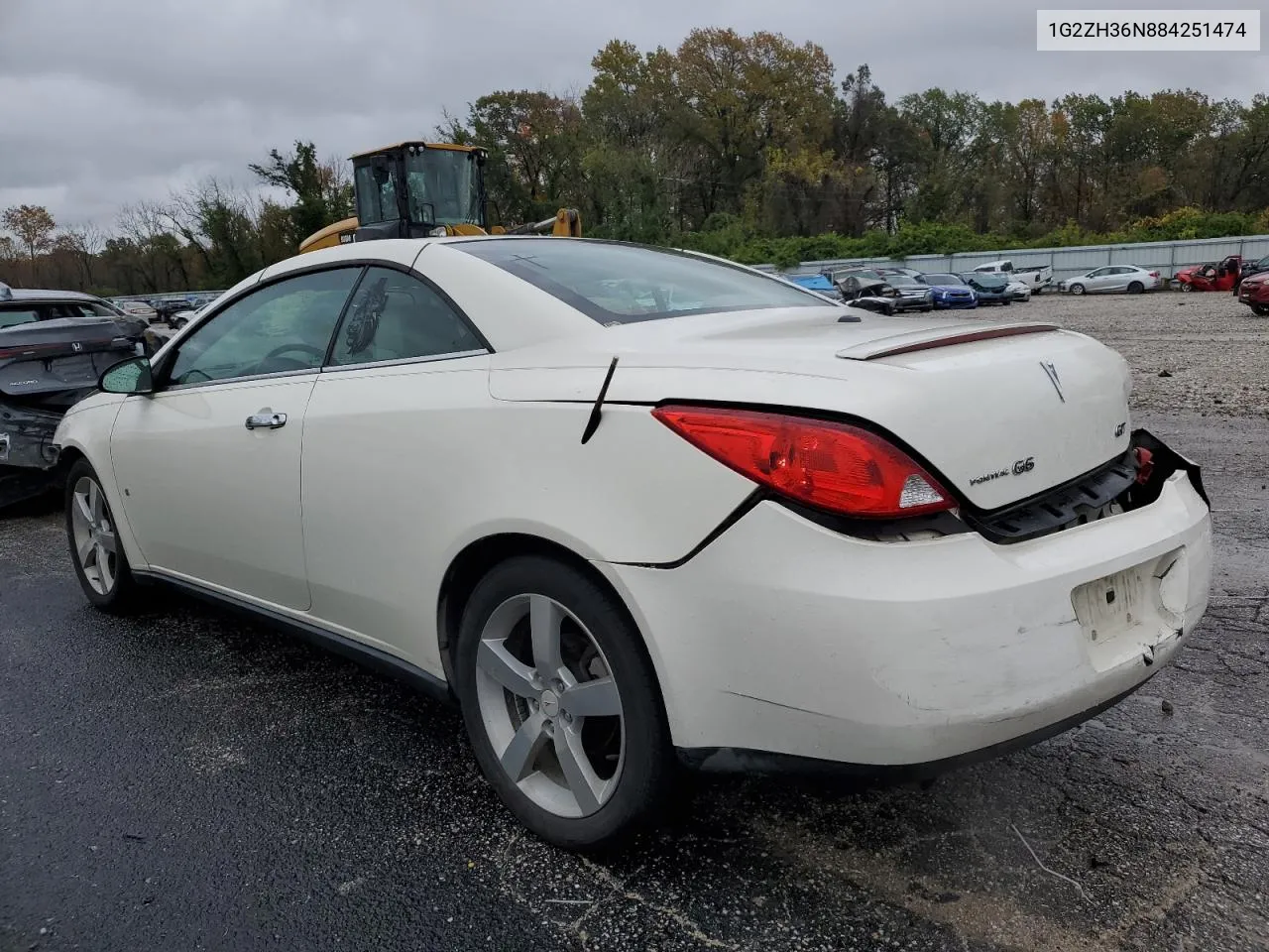 1G2ZH36N884251474 2008 Pontiac G6 Gt