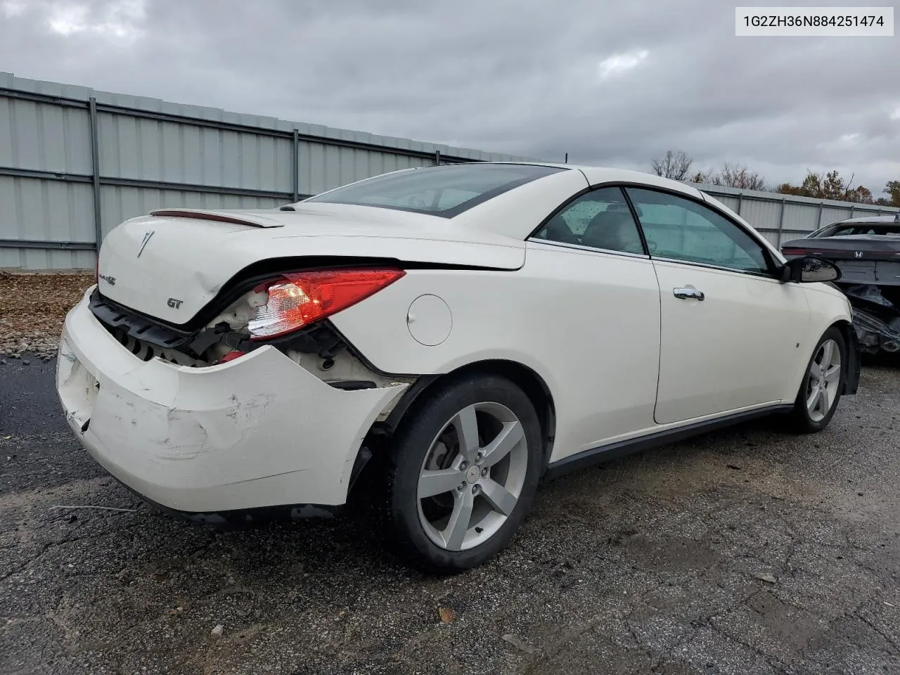 1G2ZH36N884251474 2008 Pontiac G6 Gt