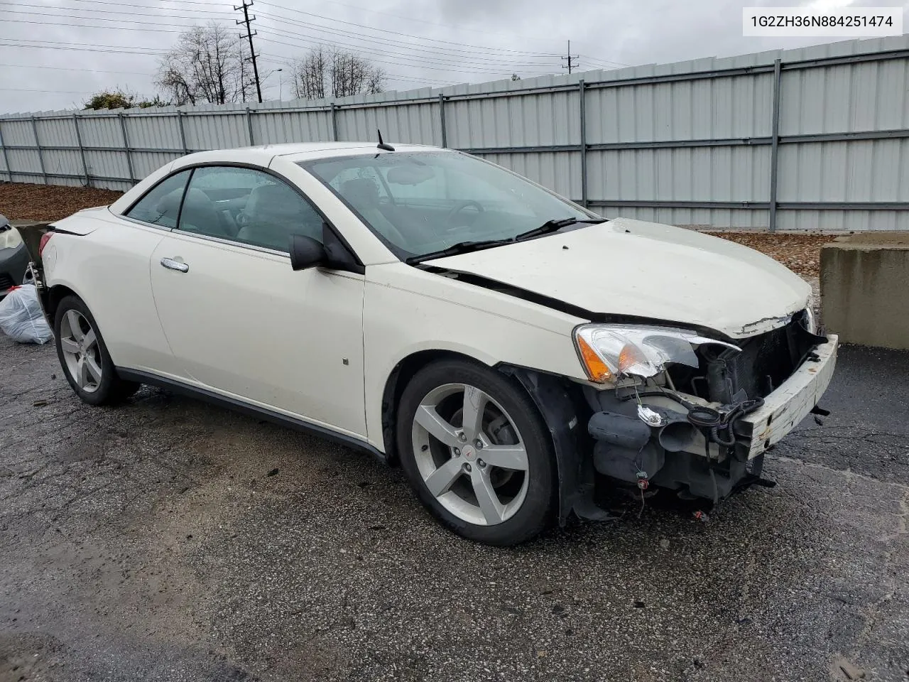 1G2ZH36N884251474 2008 Pontiac G6 Gt