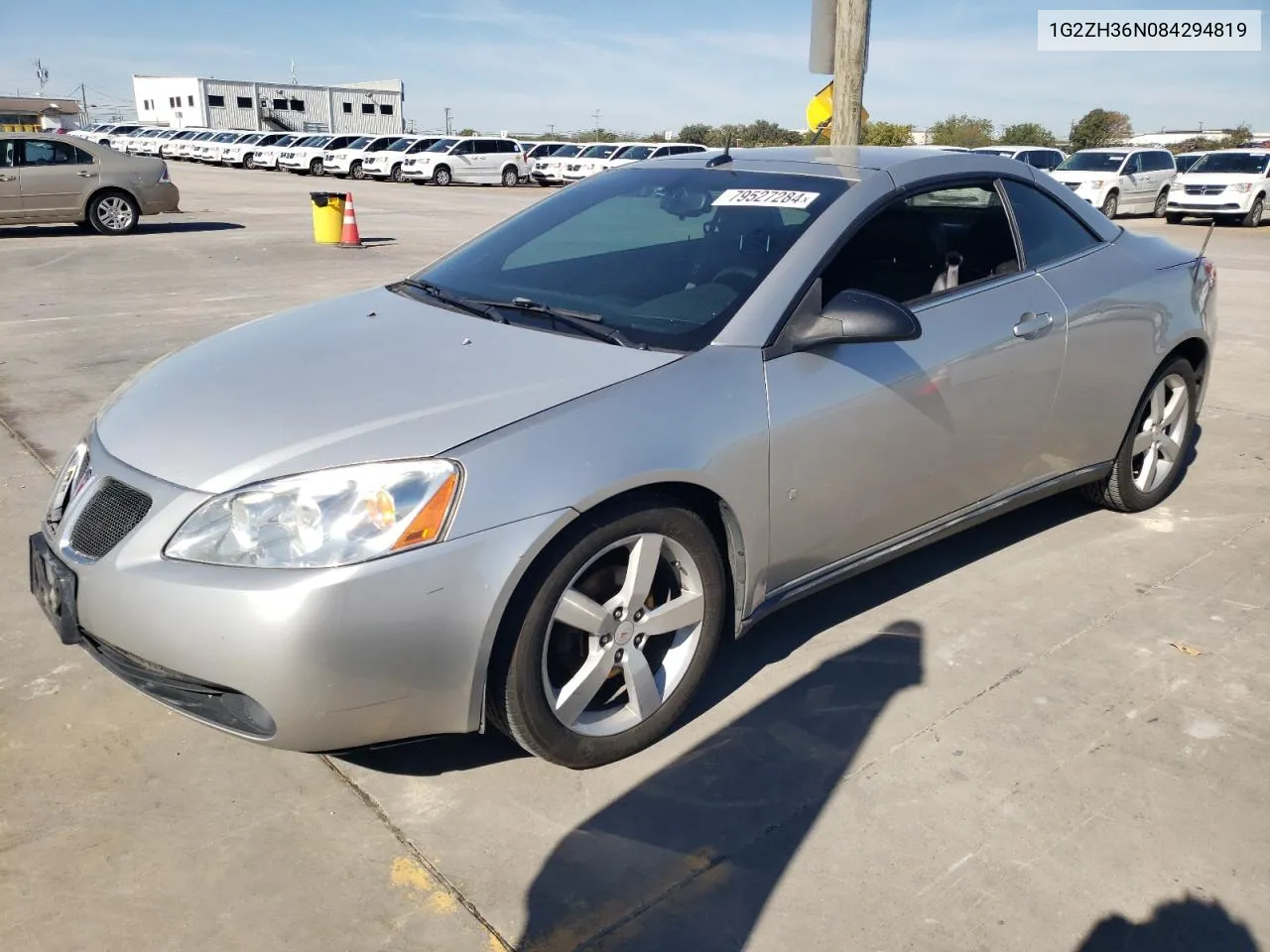 2008 Pontiac G6 Gt VIN: 1G2ZH36N084294819 Lot: 79527284