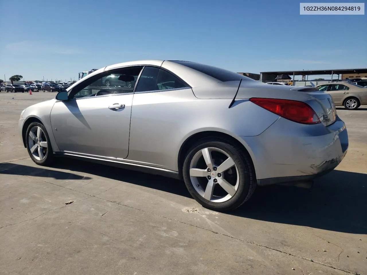 2008 Pontiac G6 Gt VIN: 1G2ZH36N084294819 Lot: 79527284