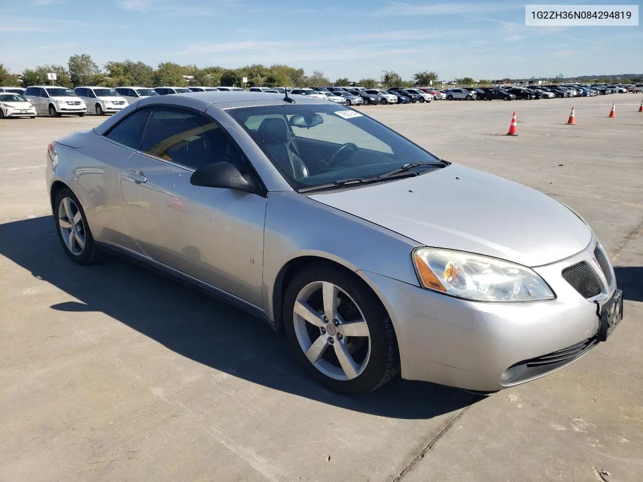 2008 Pontiac G6 Gt VIN: 1G2ZH36N084294819 Lot: 79527284