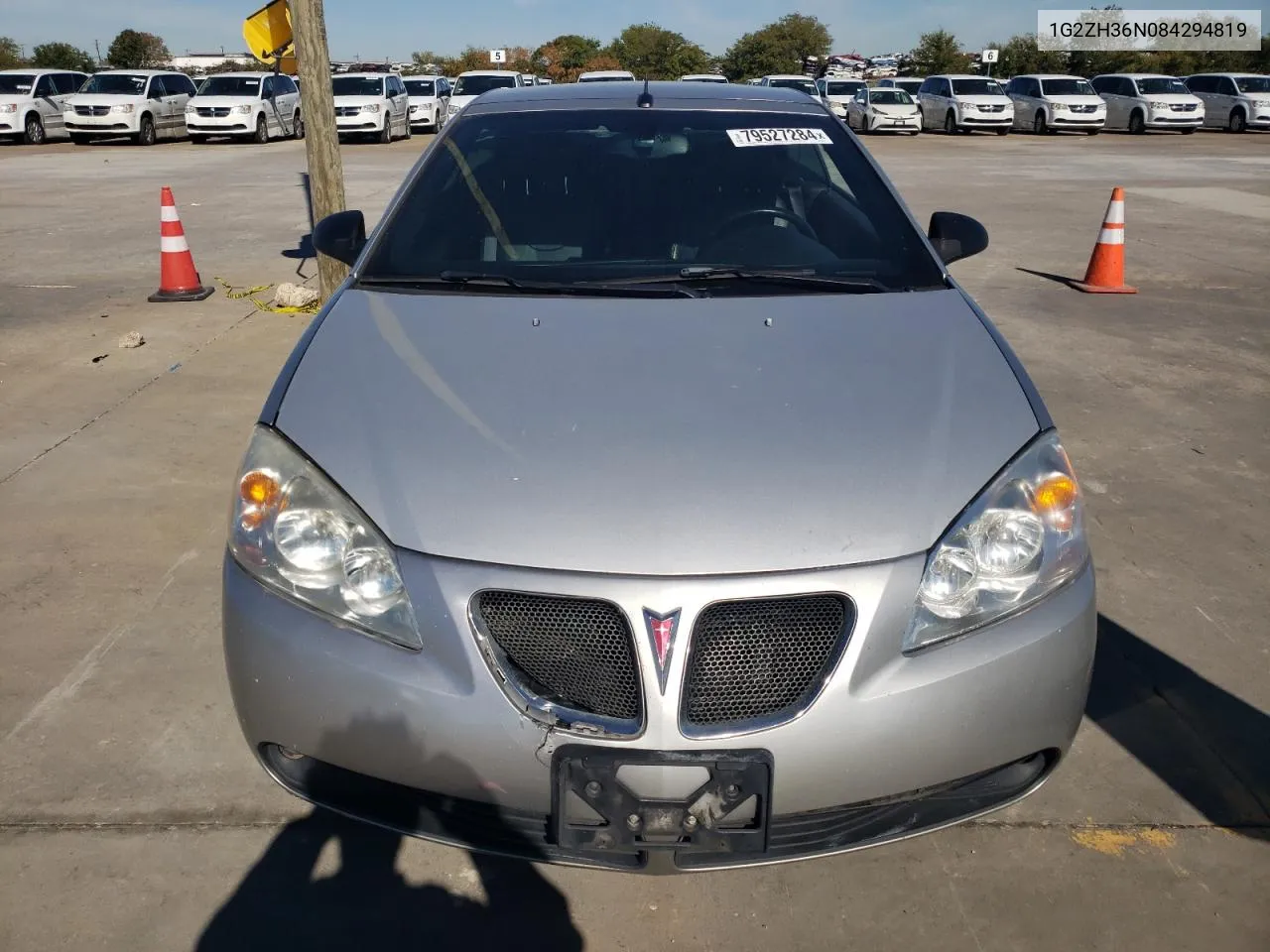 2008 Pontiac G6 Gt VIN: 1G2ZH36N084294819 Lot: 79527284