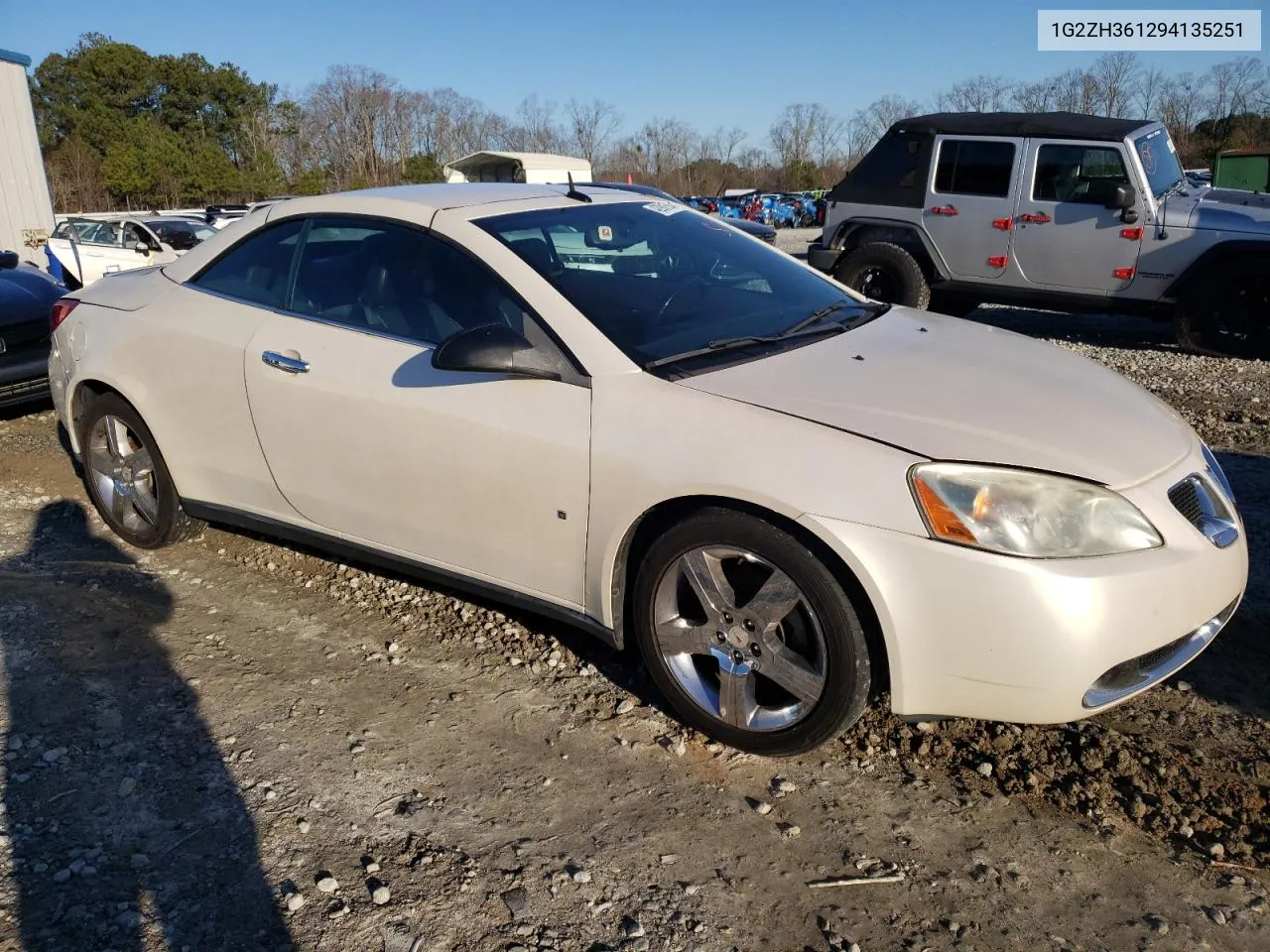 2009 Pontiac G6 Gt VIN: 1G2ZH361294135251 Lot: 42901694