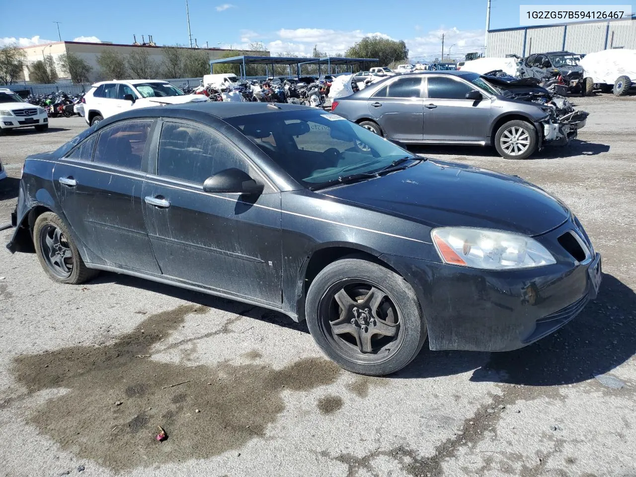 2009 Pontiac G6 VIN: 1G2ZG57B594126467 Lot: 49222884