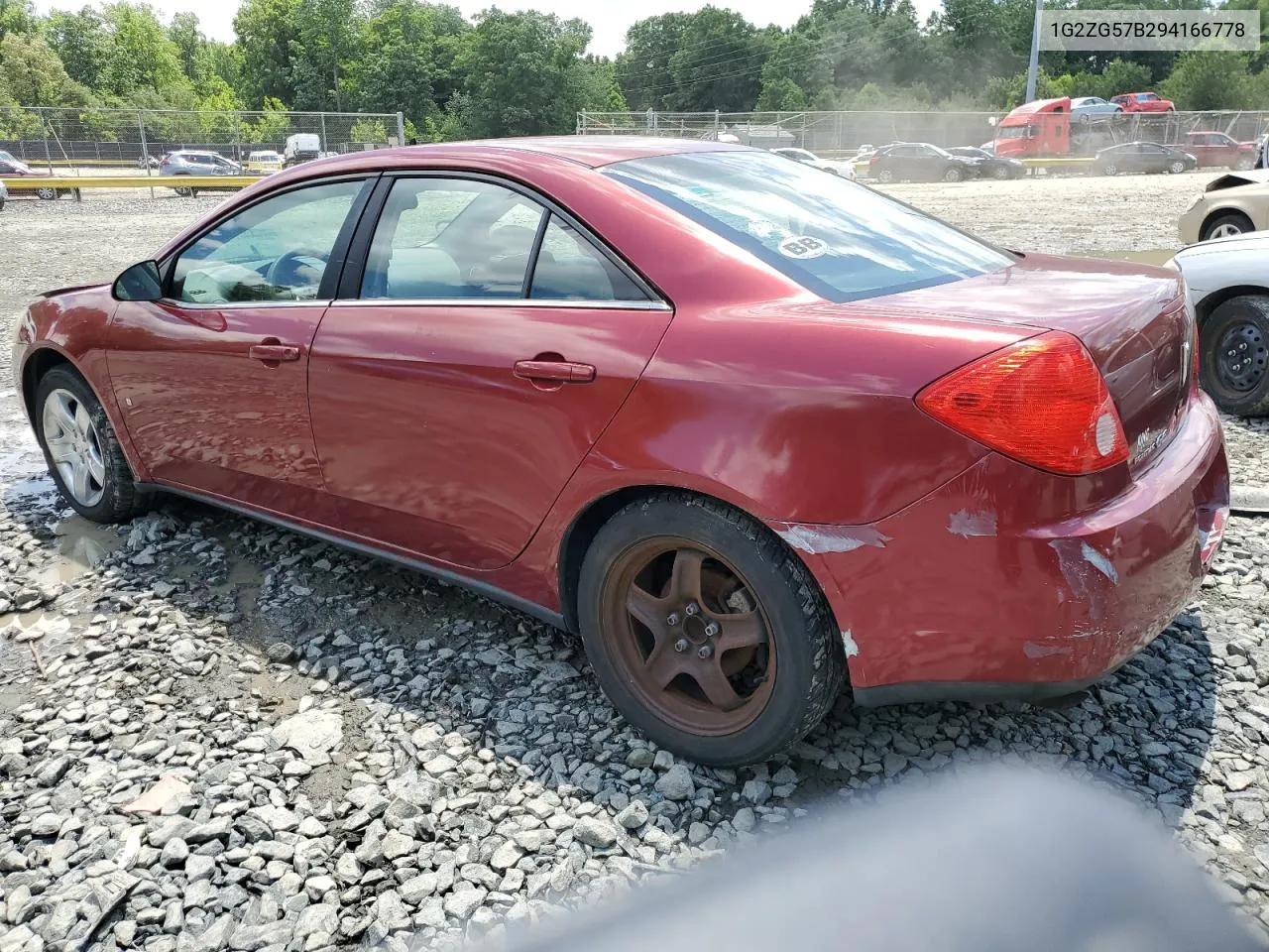 2009 Pontiac G6 VIN: 1G2ZG57B294166778 Lot: 56977624