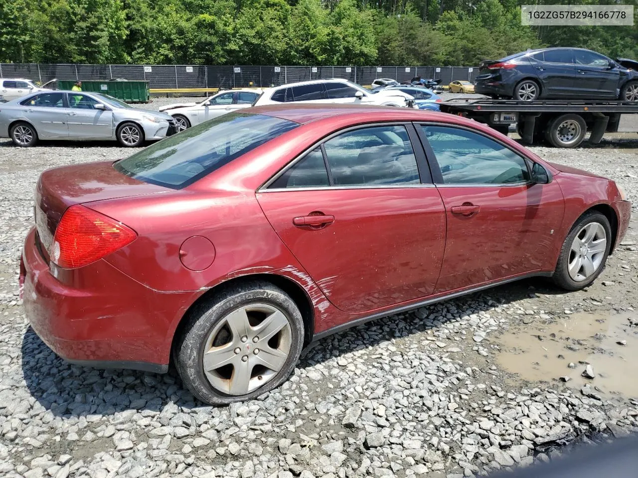 2009 Pontiac G6 VIN: 1G2ZG57B294166778 Lot: 56977624