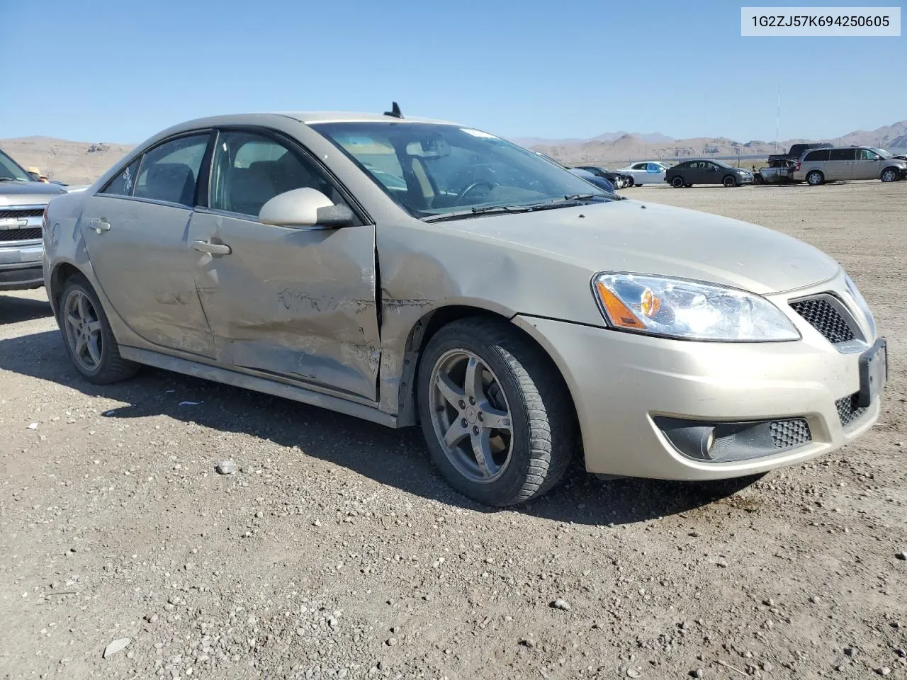 2009 Pontiac G6 VIN: 1G2ZJ57K694250605 Lot: 58777474