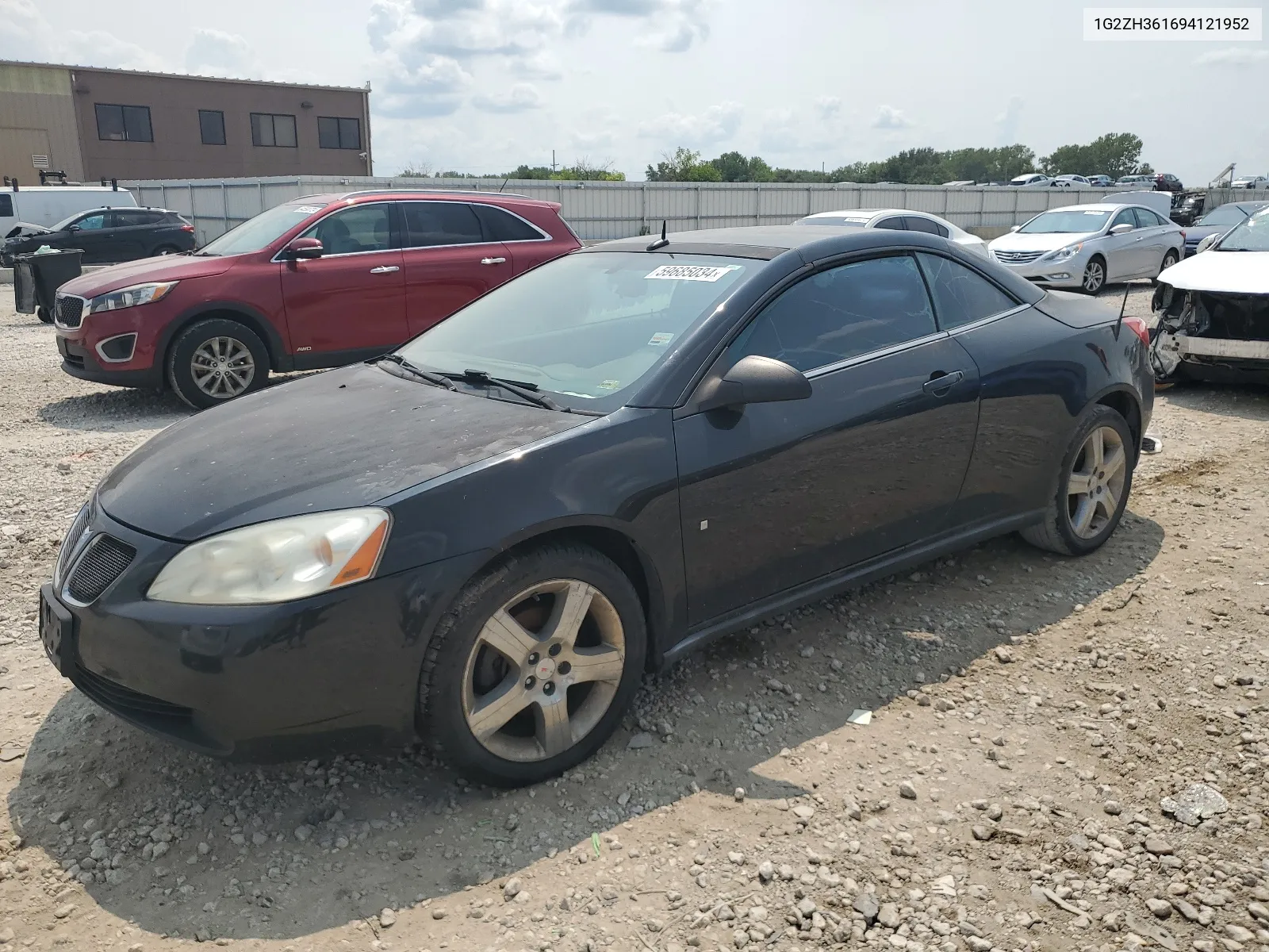 2009 Pontiac G6 Gt VIN: 1G2ZH361694121952 Lot: 59685034